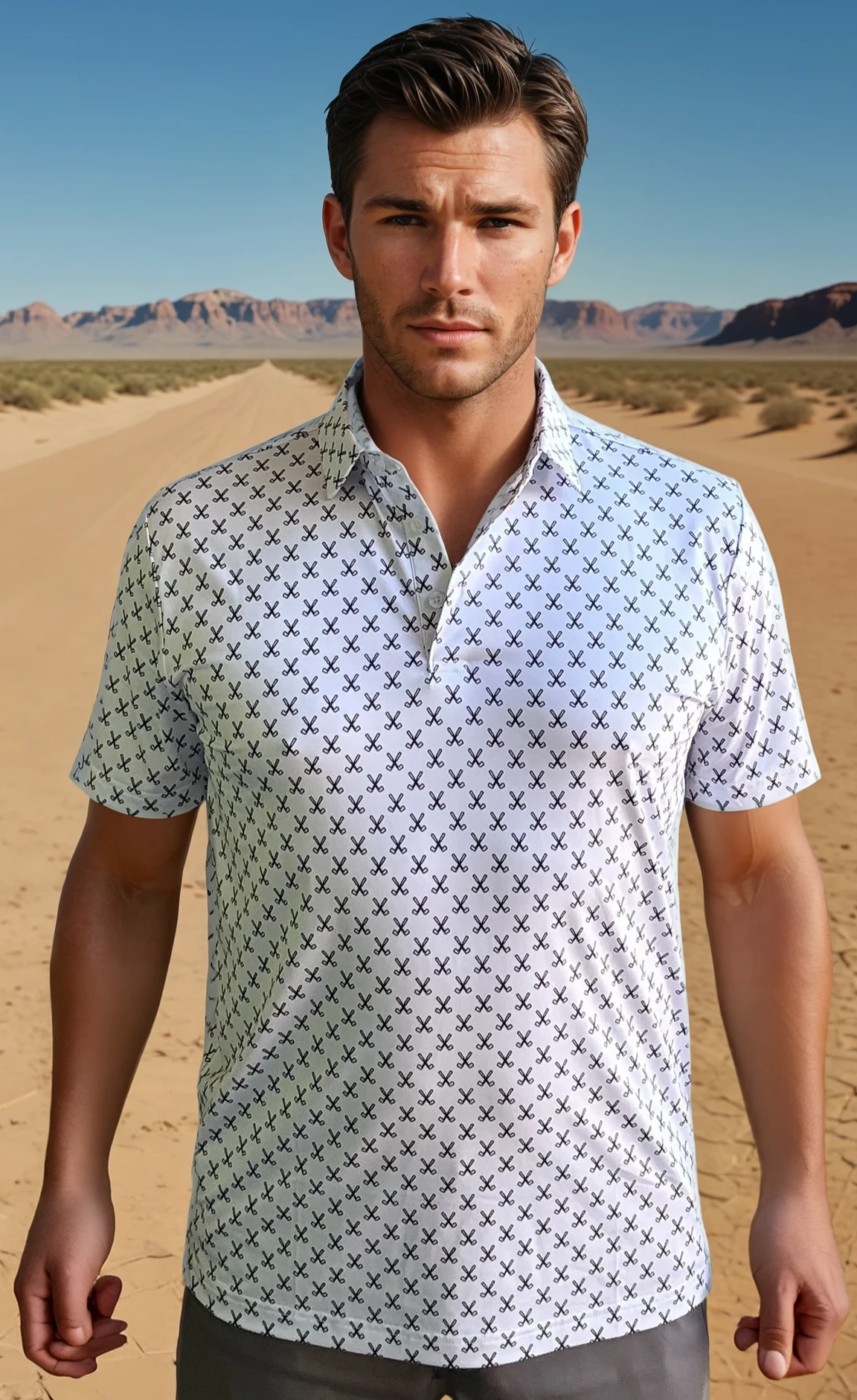 Cross Irons Men's Polo